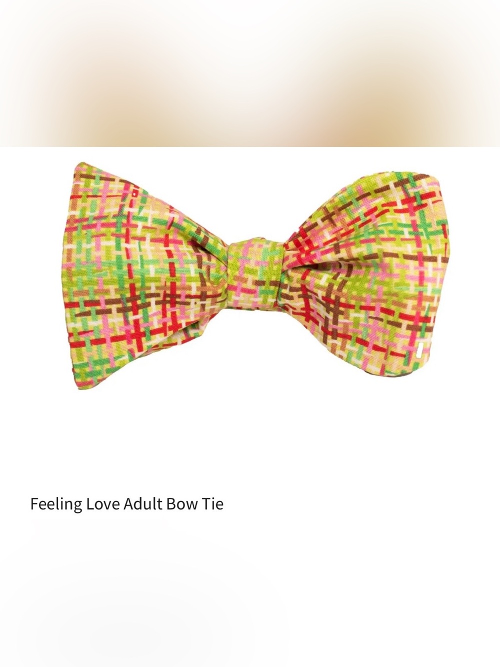 MO’S Bows Feeling Love Bow Tie in Multi-Color